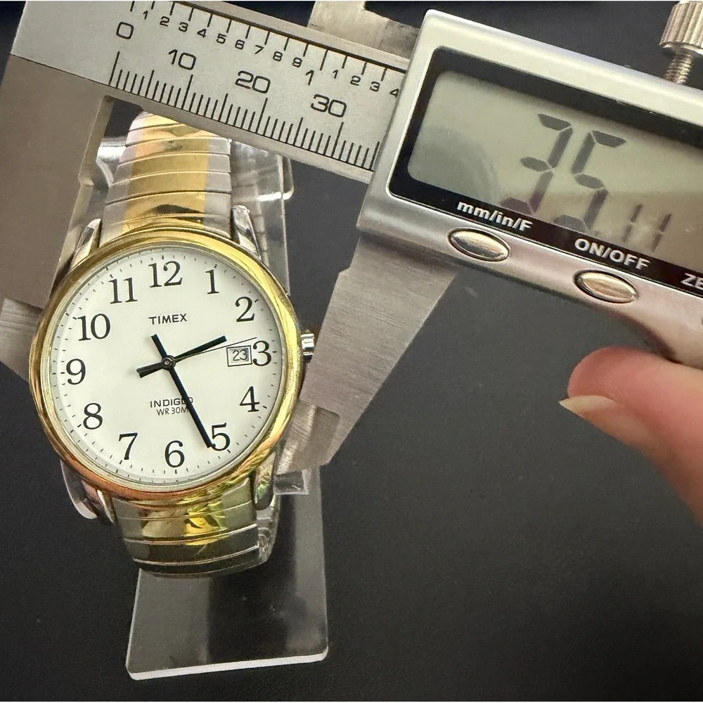 Timex Watch Indiglo T2H311 Stainless Steel Band